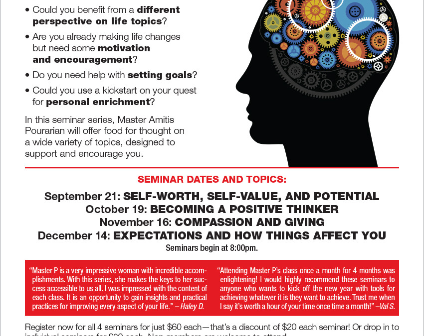 Food for Thought Seminar Series: Sept.-Dec. 2015   