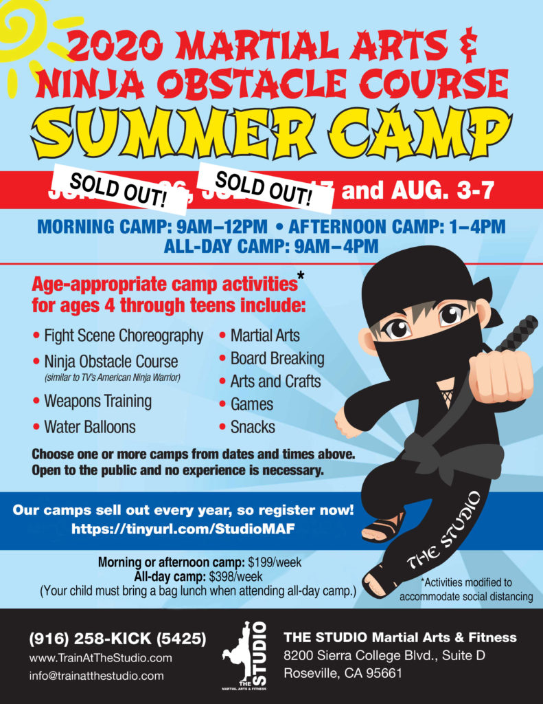 roseville summer camp 2020