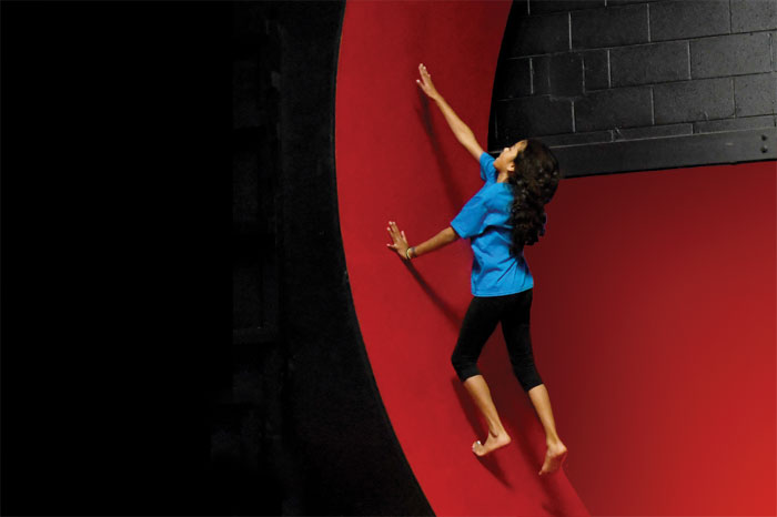 kids ninja warped wall