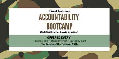 September 6: Accountability Bootcamp