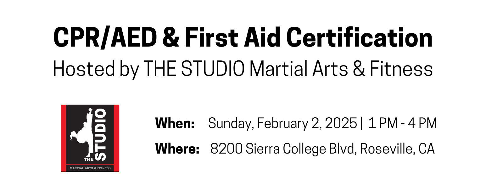 February 2: CPR/AED & First Aid Certification