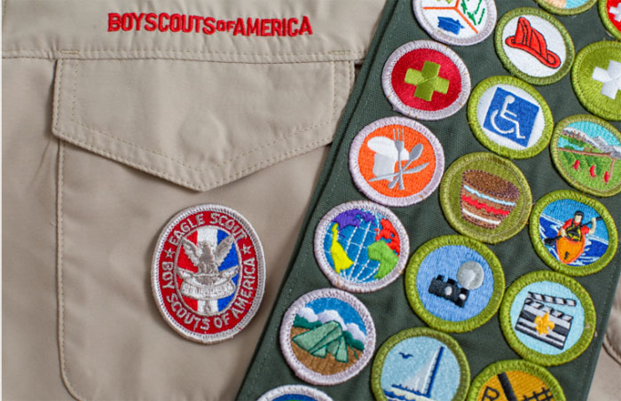scouts-700px photo of boy scout uniform with badges