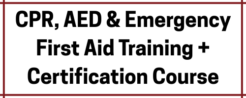 March 15: CPR Training + Certification Course