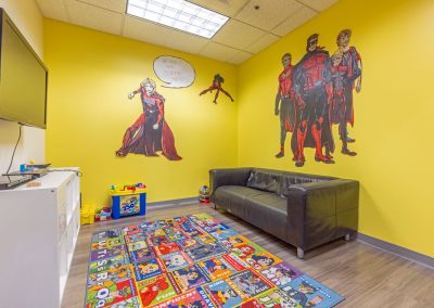 kids room at the studio