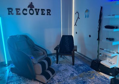 recovery room at the studio